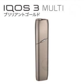 アイコス(IQOS)の新品未開封 アイコスマルチ3 ゴールド(タバコグッズ)