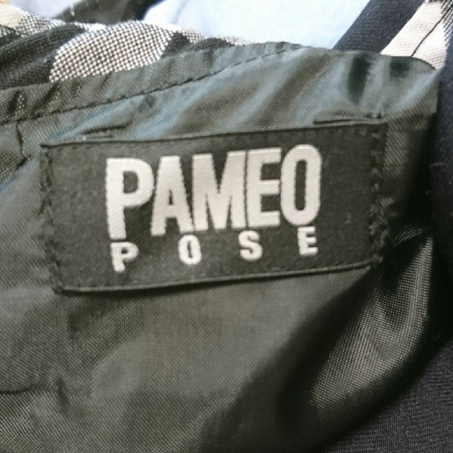 PAMEO POSE(パメオポーズ)のチェック柄ワンピース☆パメオポーズ レディースのワンピース(ひざ丈ワンピース)の商品写真