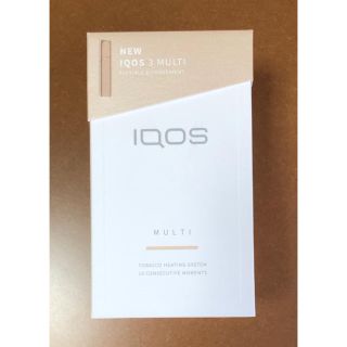 アイコス(IQOS)のIQOS3 MULTI ゴールド マルチ(タバコグッズ)