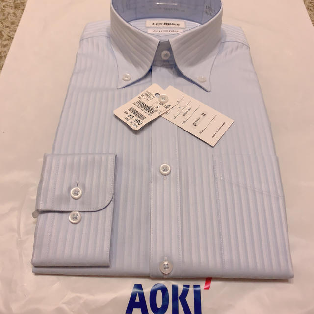 AOKI(アオキ)の高級 ワイシャツ アオキ AOKI LES MUES メンズのトップス(シャツ)の商品写真