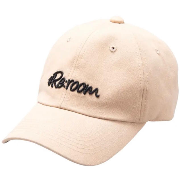 Reroom リルーム 3D LOGOCAP ベージュ