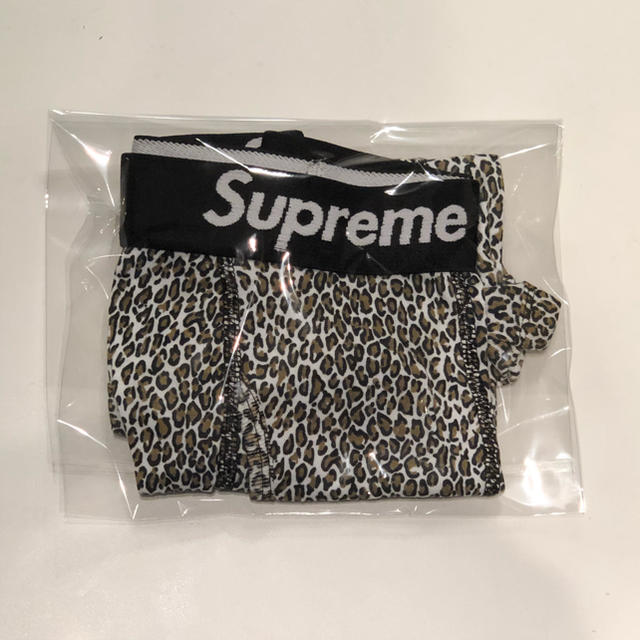 Supreme(シュプリーム)のsupreme / Hanes ボクサーパンツ レオパード メンズのアンダーウェア(ボクサーパンツ)の商品写真