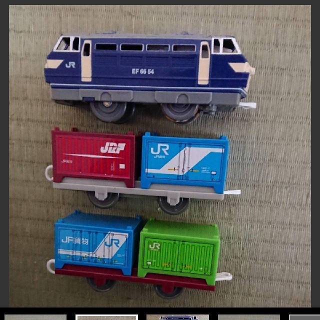 Takara Tomy(タカラトミー)のef66 電気機関車 プラレール キッズ/ベビー/マタニティのおもちゃ(電車のおもちゃ/車)の商品写真