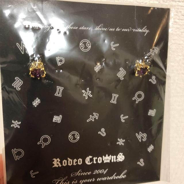 RODEO CROWNS(ロデオクラウンズ)のロデオ ピアス 未開封 レディースのアクセサリー(ピアス)の商品写真