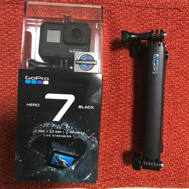 【新品・保証書付き】GoPro HERO7 BLACK 3wayセット