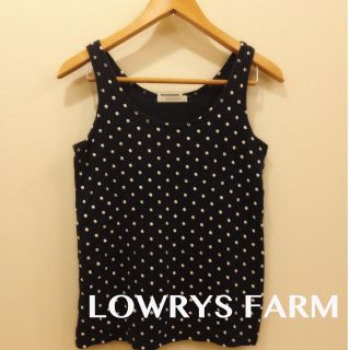 ローリーズファーム(LOWRYS FARM)のローリーズ＊ドットキャミセット(キャミソール)