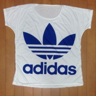 アディダス(adidas)のビッグロゴTシャツ(シャツ/ブラウス(半袖/袖なし))