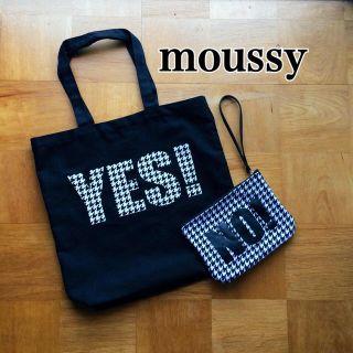 マウジー(moussy)のmoussy:バッグ×ポーチ セット❤︎(トートバッグ)