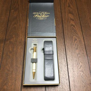 パーカー(Parker)のパーカー（PARKER） デュオフォールド クラシック アイボリー＆ブラックGT(ペン/マーカー)