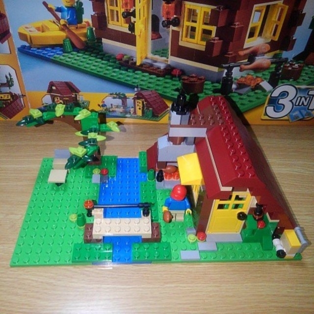 Lego - LEGO5766クリエイター3IN1ロングハウス1種類ずつ組み立て新品同様美品の通販 by さくら～最大10％引き購入前に値下げ