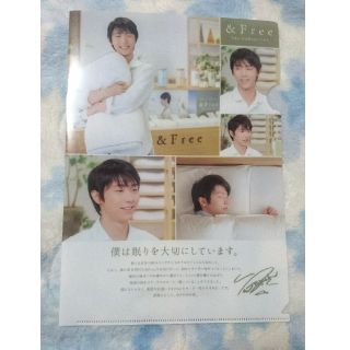 ニシカワ(西川)の羽生結弦×東京西川コラボ 非売品クリアファイル(スポーツ選手)