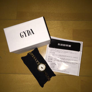 ジェイダ(GYDA)のGYDA ゴールド腕時計(腕時計)