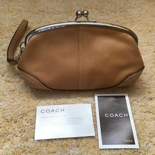 コーチ(COACH)の【ぷるるん様】専用　☆新品☆ coach ガマ口(クラッチバッグ)