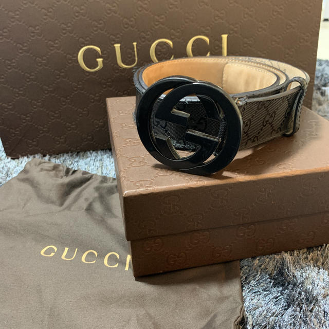 Gucci(グッチ)のGUCCI インターロッキングGベルト メンズのファッション小物(ベルト)の商品写真