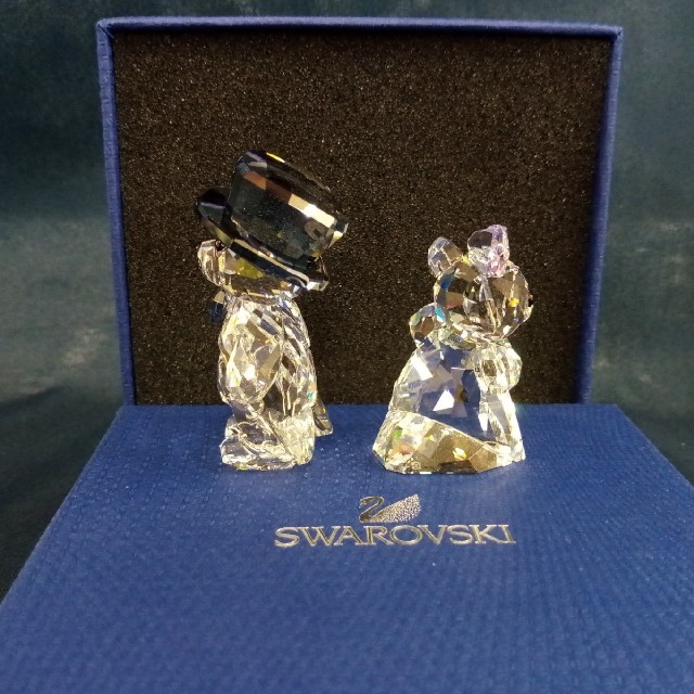 最安値お得 SWAROVSKI - SWAROVSKI スワロフスキー ベア ペアセットの