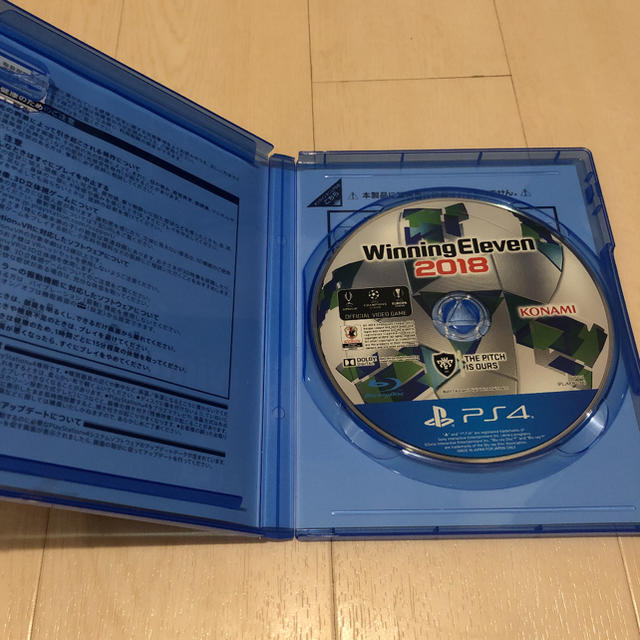 PlayStation4(プレイステーション4)のウイニングイレブン2018 エンタメ/ホビーのゲームソフト/ゲーム機本体(家庭用ゲームソフト)の商品写真