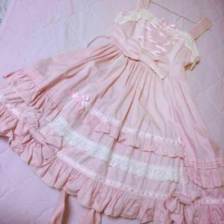 アンジェリックプリティー(Angelic Pretty)のAngelic PrettyピンクJSK(ひざ丈ワンピース)