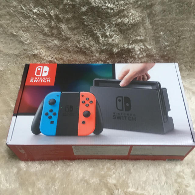 新品未開封★保証あり★ニンテンドースイッチ本体セット　ネオンブルー＆ネオンレッド