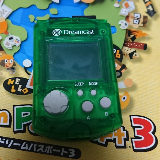 SEGA(セガ)のわんわん２９９様用(中古)ドリームキャスト　ソフト1本付き エンタメ/ホビーのゲームソフト/ゲーム機本体(家庭用ゲーム機本体)の商品写真