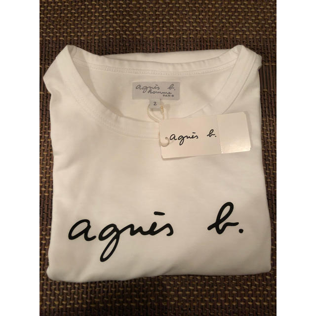 【2】agnes b. S137 TS　ロゴTシャツアニエス・ベー
