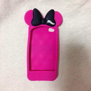 ディズニー(Disney)のミニーちゃん♡iPhone4.4sケース(モバイルケース/カバー)