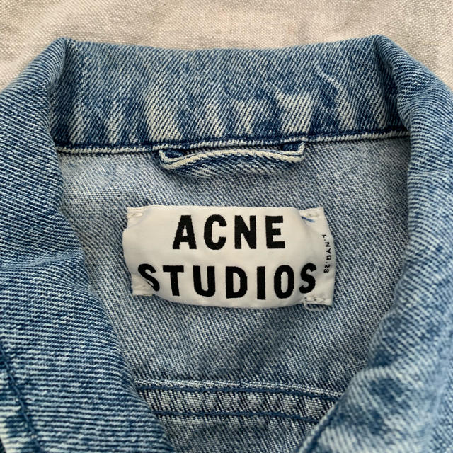 ACNE(アクネ)のacne studios デニムジャケット Gジャン レディースのジャケット/アウター(Gジャン/デニムジャケット)の商品写真