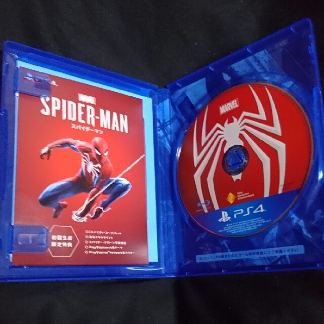 PlayStation4(プレイステーション4)のスパイダーマン      PS4 エンタメ/ホビーのゲームソフト/ゲーム機本体(家庭用ゲームソフト)の商品写真