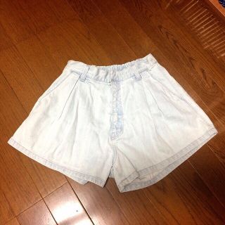 ムルーア(MURUA)のMURUA ワイドフレアデニムSP(ショートパンツ)