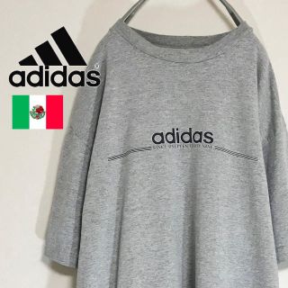 アディダス(adidas)の【90sタグ メキシコ製】adidas アディダスロゴTシャツ(Tシャツ/カットソー(半袖/袖なし))