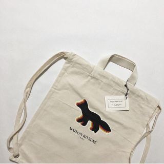 メゾンキツネ(MAISON KITSUNE')のMAISON Kitsuné ナップサック(バッグパック/リュック)