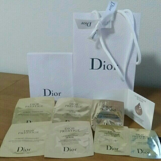 Dior(ディオール)のディオール★プレステージ　基礎化粧品サンプル コスメ/美容のキット/セット(サンプル/トライアルキット)の商品写真