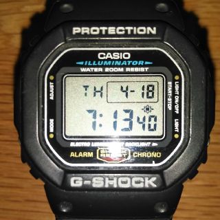 ジーショック(G-SHOCK)のCASIO G-SHOCK DW-5600-1(腕時計(デジタル))