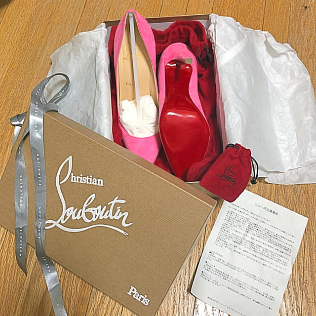 Christian Louboutin(クリスチャンルブタン)の【ほぼ未使用】ルブタン 37 レディースの靴/シューズ(ハイヒール/パンプス)の商品写真