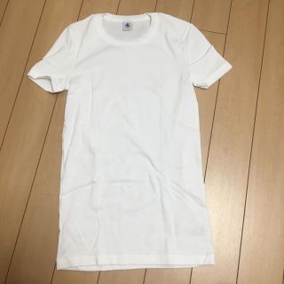 プチバトー(PETIT BATEAU)のプチバトーの白カットソー(Tシャツ/カットソー)