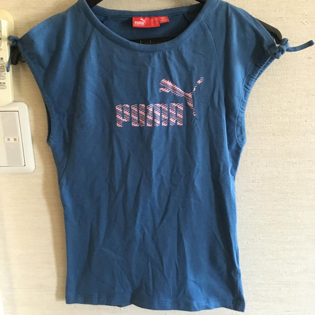 PUMA(プーマ)の最終値下げ！！タグなし  未使用品 キッズ/ベビー/マタニティのキッズ服女の子用(90cm~)(Tシャツ/カットソー)の商品写真