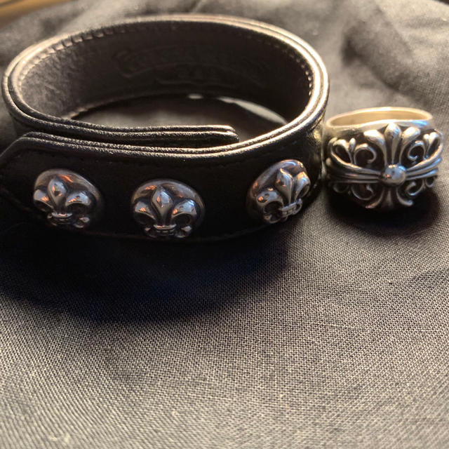 chrome hearts クロムハーツ リング ブレスレット セット chrome hearts クロムハーツ リング ブレスレット セット