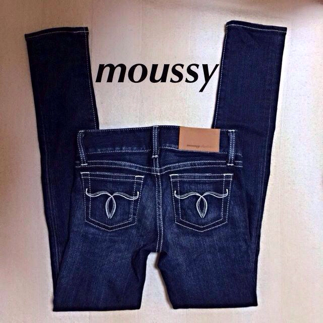 moussy今期パウダーデニム