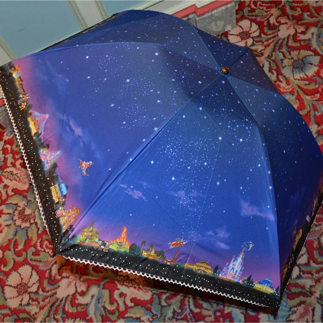 Disney(ディズニー)のディズニー 折りたたみ傘 レディースのファッション小物(傘)の商品写真