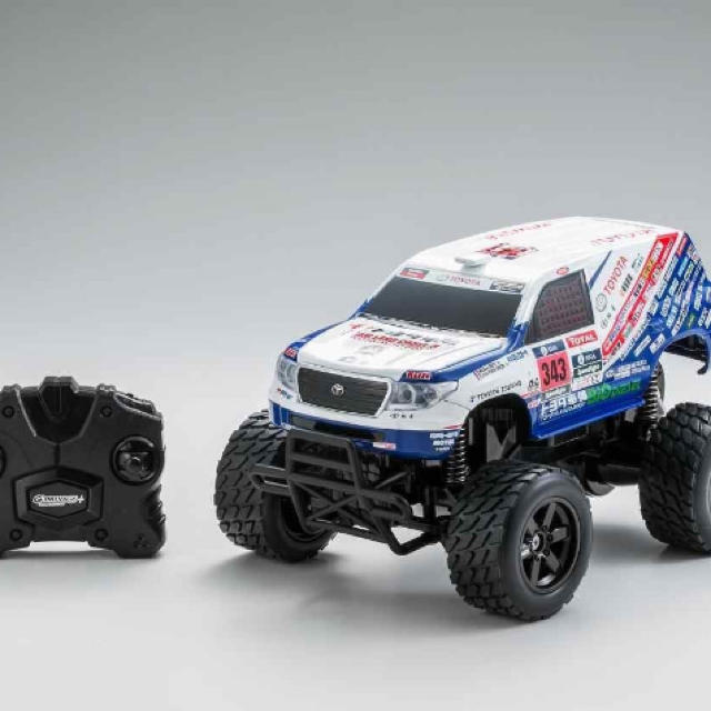 R/C G-DRIVE ECOプラス トヨタランドクルーザー200ダカールラリー エンタメ/ホビーのおもちゃ/ぬいぐるみ(トイラジコン)の商品写真