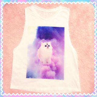 ♡ ネコーンノースリーブ ♡(Tシャツ(半袖/袖なし))