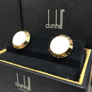 ダンヒル(Dunhill)のダンヒル マザーオブパール ゴールド カフス カフリンクス(カフリンクス)