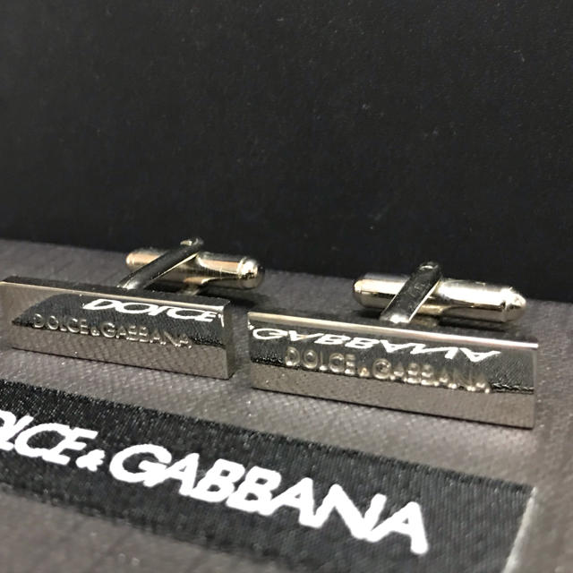 夏・お店屋さん DOLCE&GABBANA カフリンクス クリスタル キラキラ