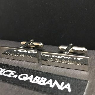 DOLCE & GABBANA カフスボタン　保証書付き