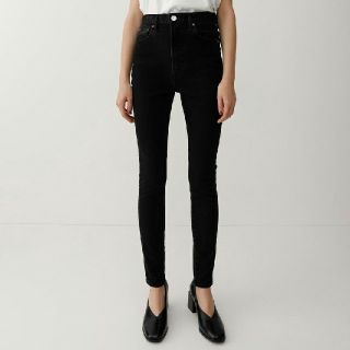 マウジー(moussy)のタグ付き　HW Rebirth L／BLACK SKINNY
　24
(デニム/ジーンズ)