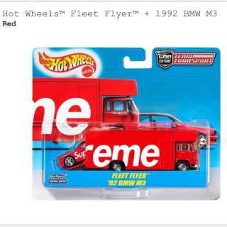 シュプリーム(Supreme)のHot Wheels Fleet Flyer + 1992 BMW(ミニカー)