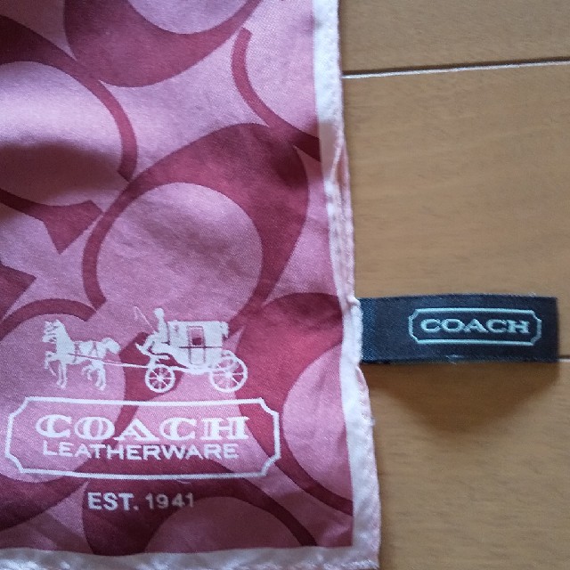 COACH(コーチ)のCOACH スカーフ  レディースのファッション小物(バンダナ/スカーフ)の商品写真