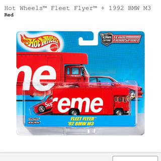 シュプリーム(Supreme)のhot wheels fleet flyer + 1992 BMW M3 (ミニカー)