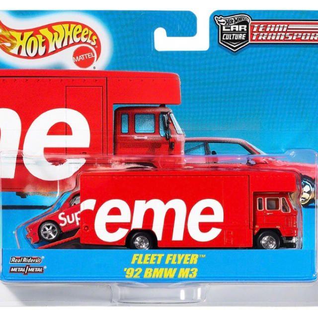 supreme Hot Wheels Fleet Flyer+1992 BMW