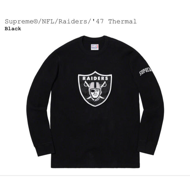 Supreme®/NFL/Raiders/’47 Thermal