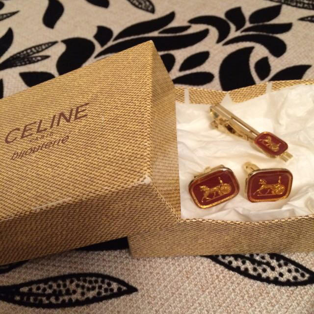 celine(セリーヌ)の美品 セリーヌ カフス ネクタイピン  メンズのファッション小物(ネクタイピン)の商品写真
